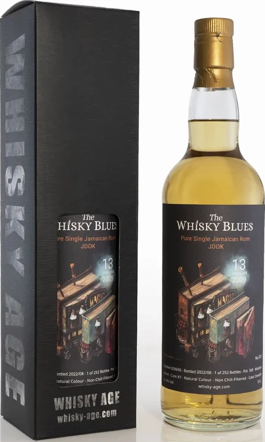 The Whisky Blues 2009 Hampden Jamaica Whisky Age JDOK 13yo 61% 700ml