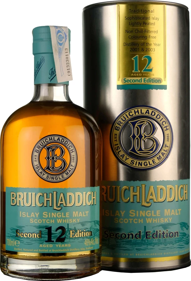 Bruichladdich Bruichladdich 12yo 2nd Edition 46% 700ml