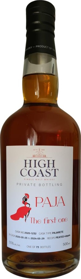 High Coast 2020 Private Bottling 55% 500ml