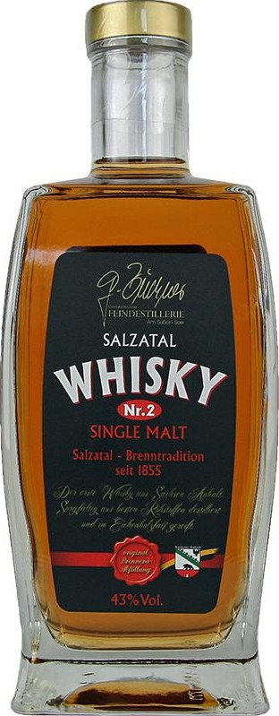 Gerhard Buchner Whisky Nr. 2 Salzatal 43% 375ml