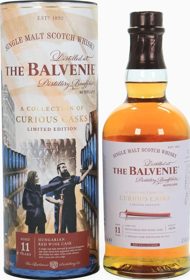 Balvenie 11yo A collection of Curious Casks Travel Retail 47.4% 700ml