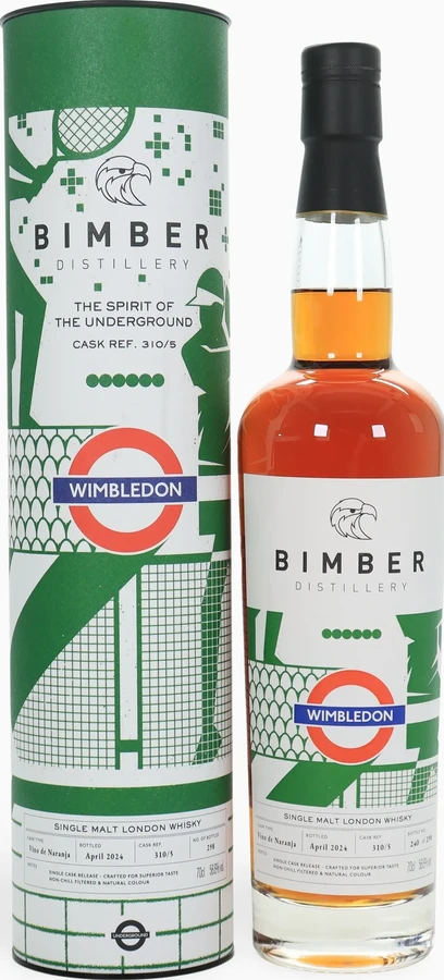 Bimber Wimbledon The Spirit of the Underground 56.6% 700ml