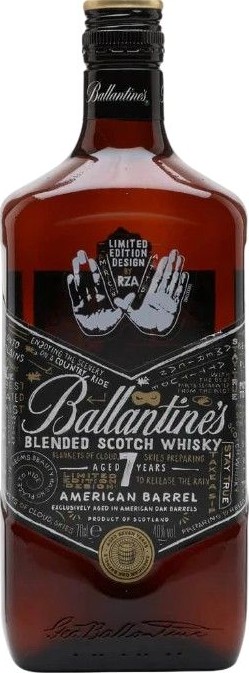 Ballantine's 7yo Limited Edition Design by RZA 40% 700ml