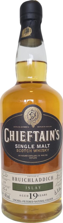 Bruichladdich 1989 IM Chieftain's Choice Hogshead 46% 700ml