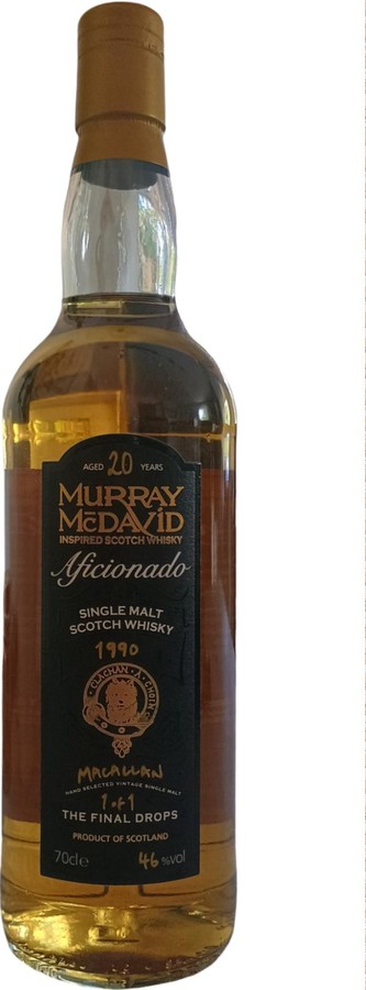 Macallan 1990 MM Aficionado The Final Drops 46% 700ml