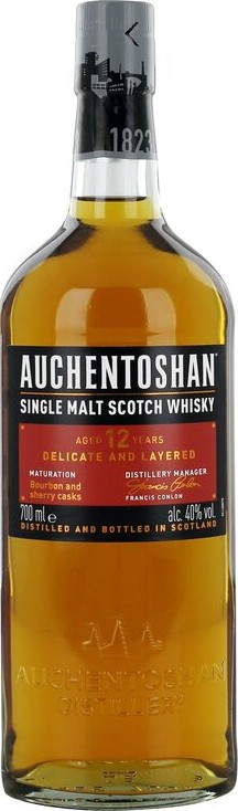 Auchentoshan 12yo Delicate and Layered 40% 700ml