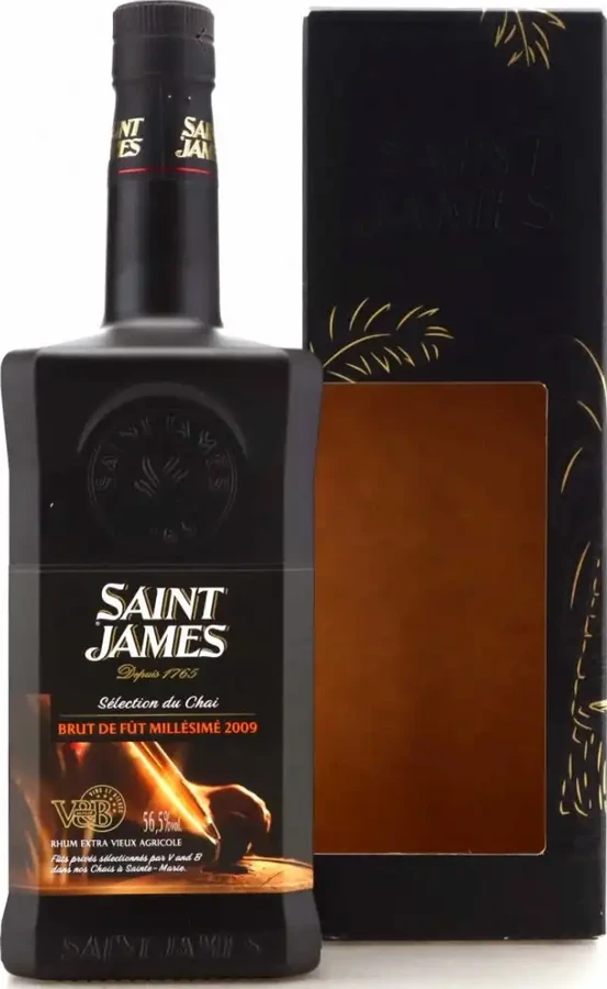 Saint James 2009 V&B Brut de Fut Selection du Chai 13yo 56.5% 700ml