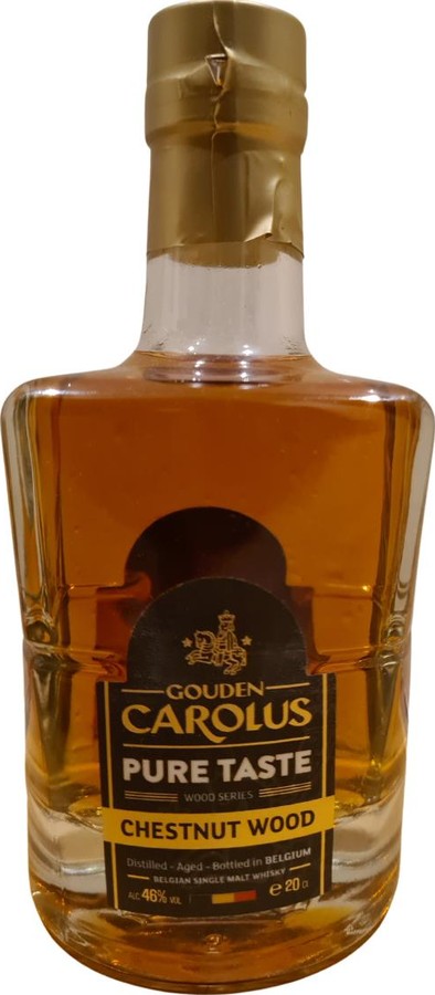 Gouden Carolus Chestnut Wood Pure Taste Wood Series 46% 200ml