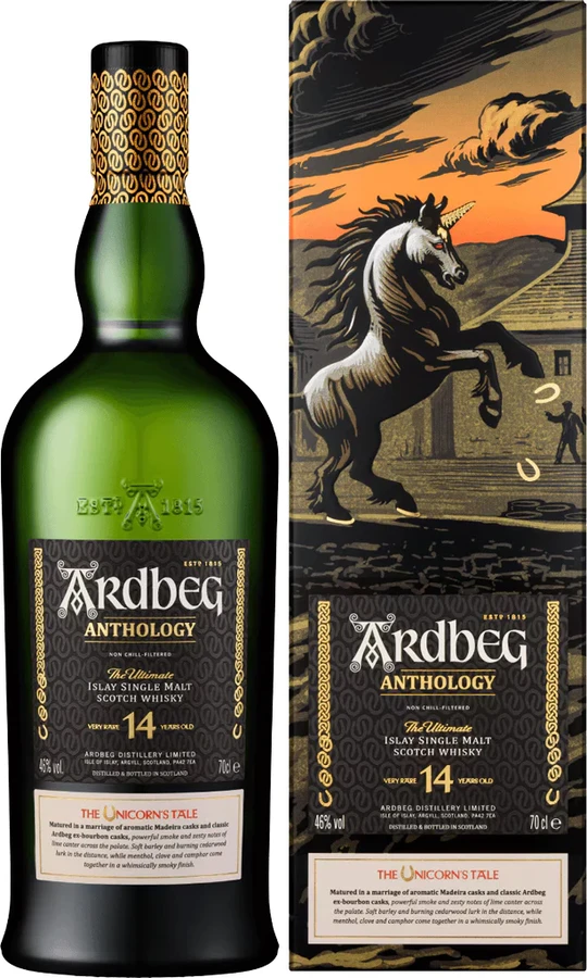 Ardbeg 14yo Anthology The Unicorn's Tale 46% 750ml