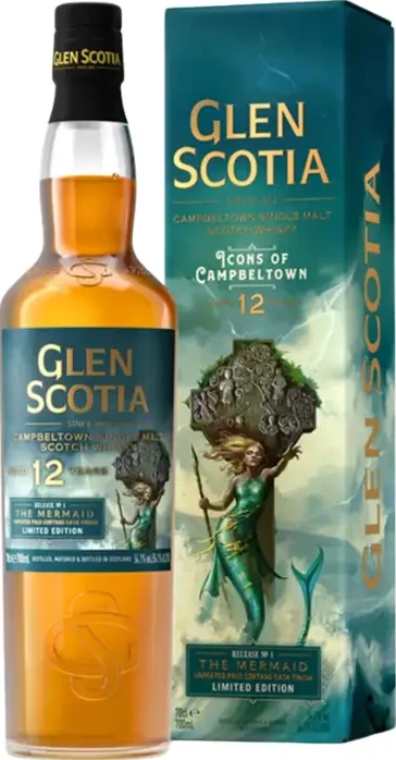 Glen Scotia 12yo Icons of Campbeltown Release No. 1: The Mermaid 54.1% 750ml