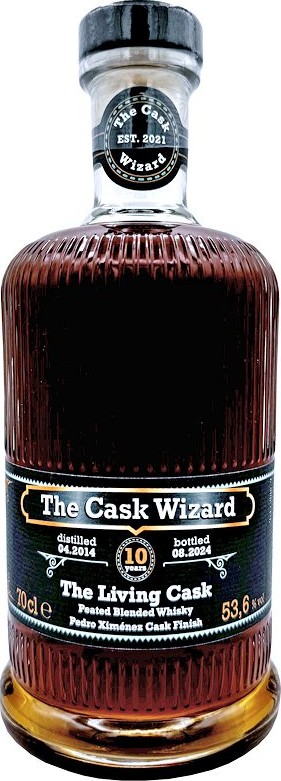 The Cask Wizard 10yo TCaWi The Living Cask 53.6% 700ml