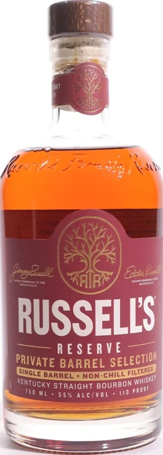 Russell's Reserve 2014 Private Barrel Selection Mora's Liquor's & Spirits 55% 750ml