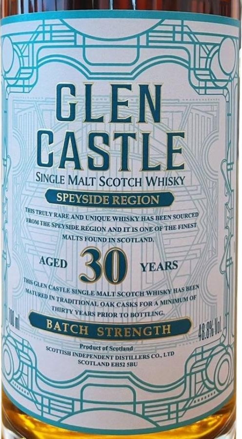 Glen Castle 30yo TGCW Speyside 48.8% 700ml