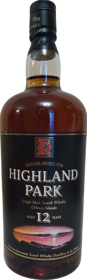 Highland Park 12yo Old Label 40% 1000ml