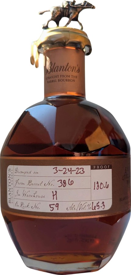 Blanton's Straight from the Barrel 65.3% 700ml