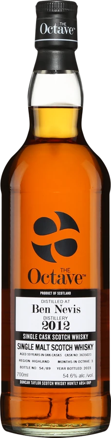 Ben Nevis 2012 DT The Octave 3 Months Sherry Octave Finish 54.6% 700ml