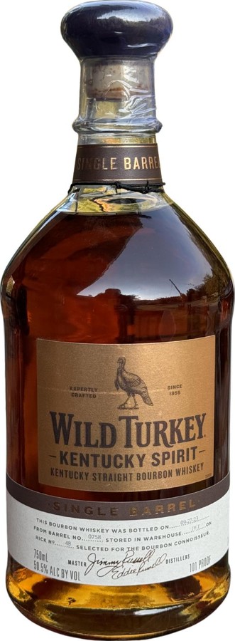 Wild Turkey Kentucky Spirit Single Barrel Mash & Journey Keg N Bottle 50.5% 750ml