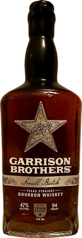 Garrison Brothers Texas Straight Bourbon Small Batch 2023 New American Oak 47% 700ml