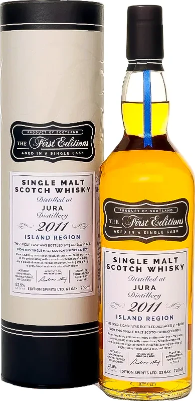 Isle of Jura 2011 ED 1st Editions Sherry Butt 52.9% 700ml