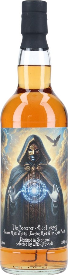 Blended Malt Whisky The Sorcerer Blue Legacy Refill Domina Red Wine 51.5% 700ml