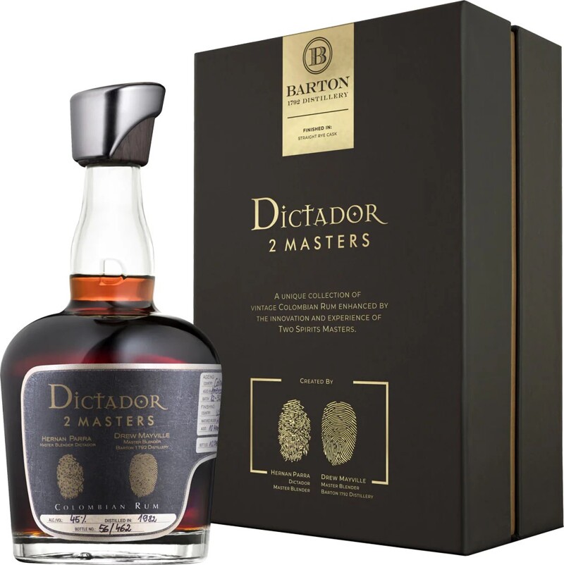 Dictador 1982 2 Masters 36yo 45% 750ml