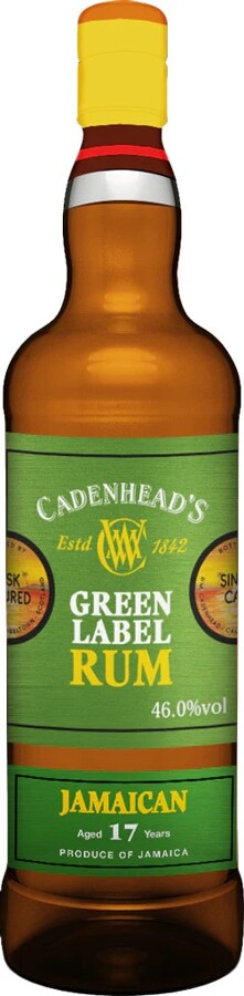 Cadenhead's 2005 Secret Distillery Green Label Jamaica 17yo 46% 750ml