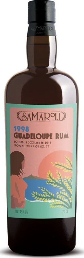 Samaroli 1998 Guadeloupe No. 74 18yo 45% 750ml