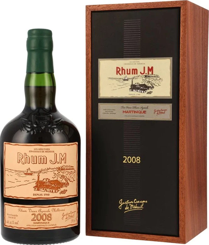 Rhum J.M 2008 15yo 42.4% 700ml