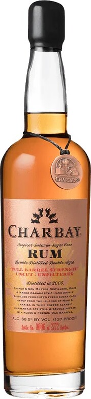 Charbay 2005 Double Aged 68.5% 750ml