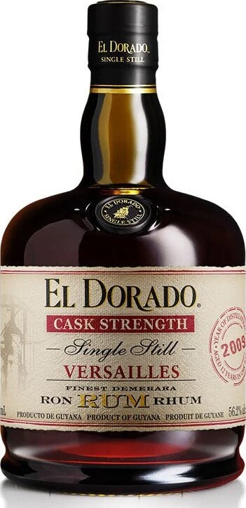 El Dorado 2009 Versailles Cask Strength 12yo 56.2% 750ml