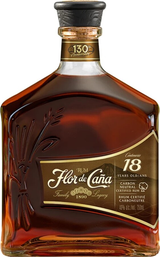 Flor de Cana Centenario 130th Anniversary 18yo 40% 750ml