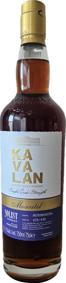 Kavalan Solist Moscatel 57.1% 700ml