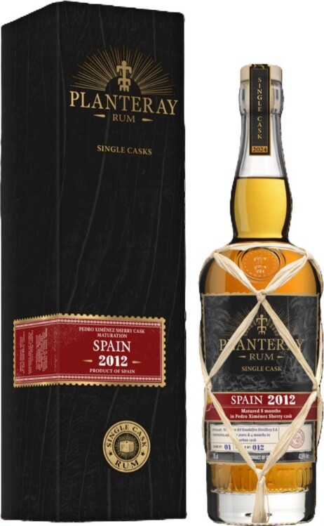 Planteray 2012 Azucarera Del Guadalfeo Spain Cask #01 43.5% 700ml