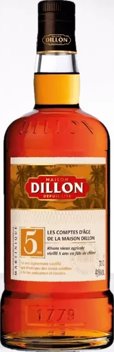 Dillon Les Comptes D'Age 5yo 43% 700ml