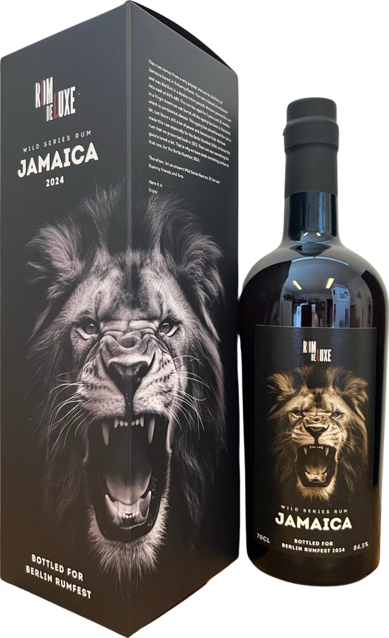 Rom De Luxe 2021 Secret Jamaica Wild Series #57 Bottled For Berlin Rumfest 2yo 84.5% 700ml