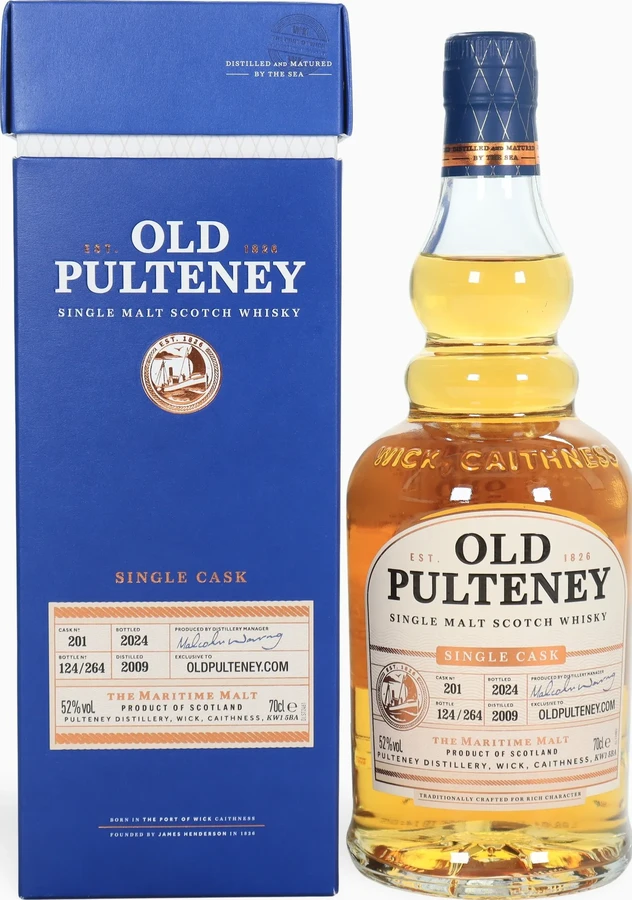 Old Pulteney 2009 Single Cask 52% 700ml