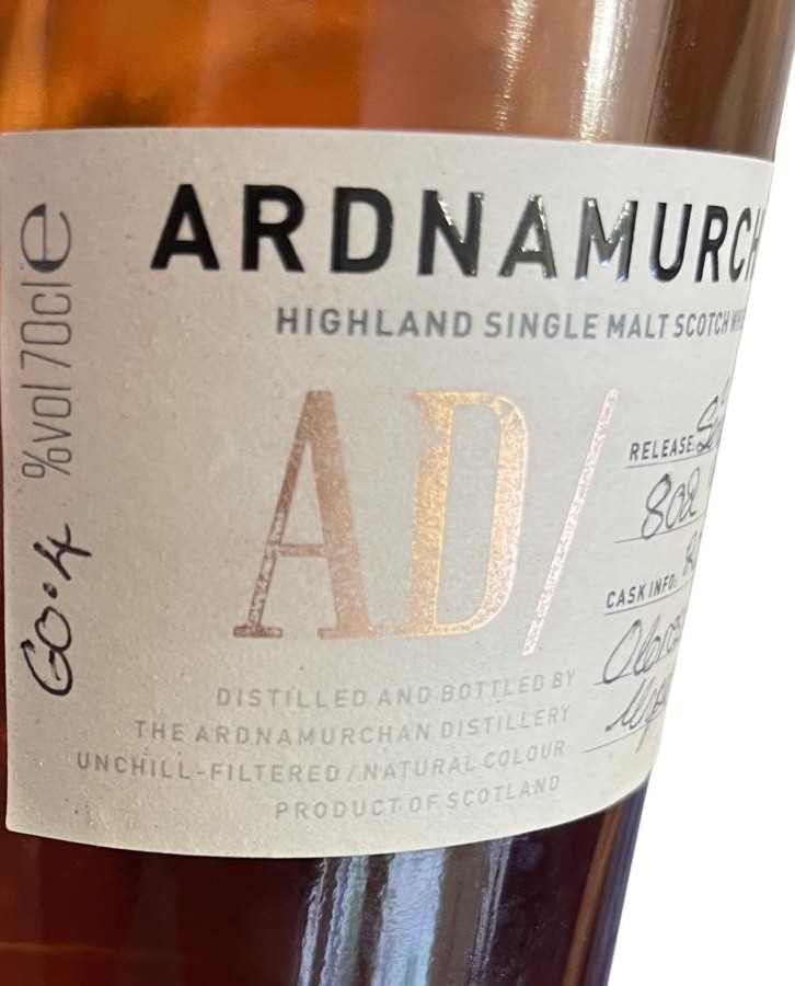 Ardnamurchan 2017 Single Cask Release 60.4% 700ml