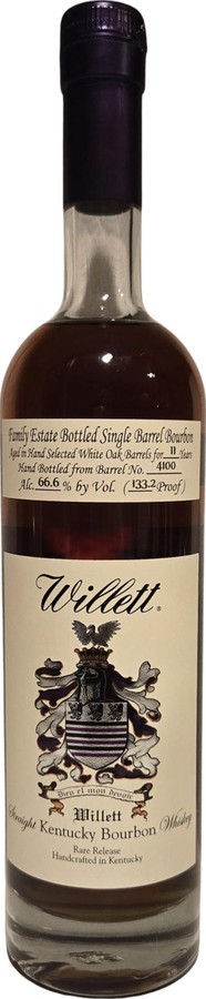 Willett 11yo Family Series Friend of the Devil 66.6% 750ml