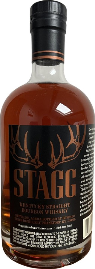 Stagg Jr. Kentucky Straight Bourbon Whisky Barrel Proof 62.95% 700ml