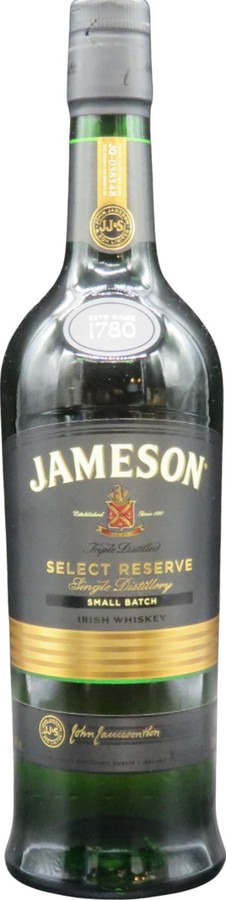 Jameson Select Reserve Small Batch Pernod Richard Deutschland GmbH Habsburgerring 2 50674 Koln 40% 700ml