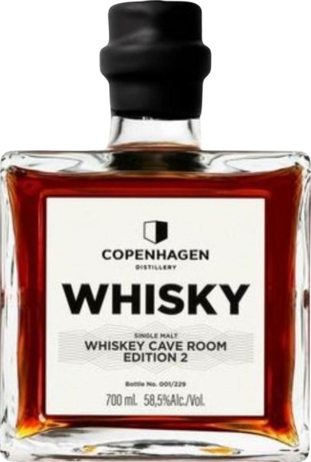 Copenhagen Distillery Copenhagen Whisky Whisky Cave Room Edition 2 58.5% 700ml