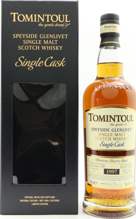 Tomintoul 1997 54.1% 700ml