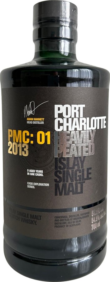 Bruichladdich Port Charlotte PMC:01 Cask Exploration Series 54.5% 700ml