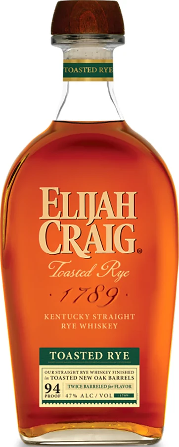 Elijah Craig Toasted Rye 47% 750ml