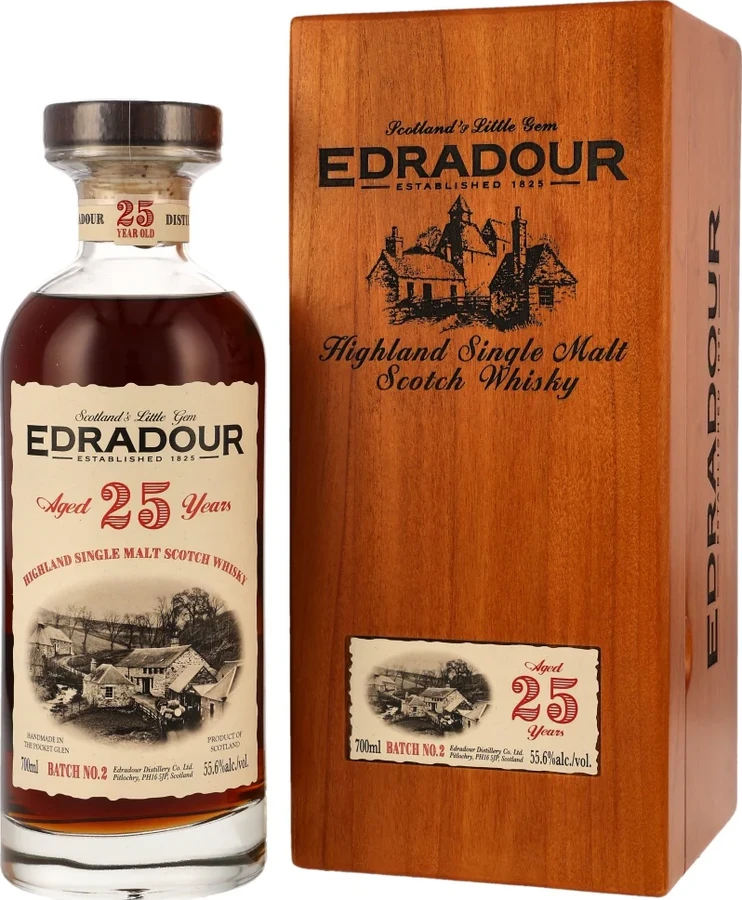 Edradour 25yo Small Batch 55.6% 700ml