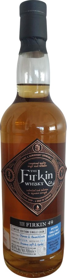 Dailuaine 2013 TFWC The Firkin 49 48.9% 700ml