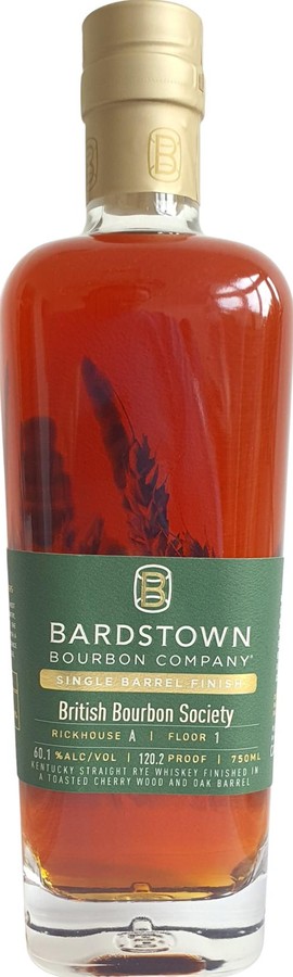 Bardstown Bourbon Company 2018 Private Selection Rye British Bourbon Society 60.1% 750ml