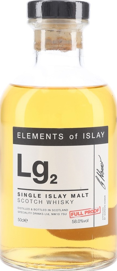 Lagavulin Lg2 SMS Elements of Islay 58% 500ml