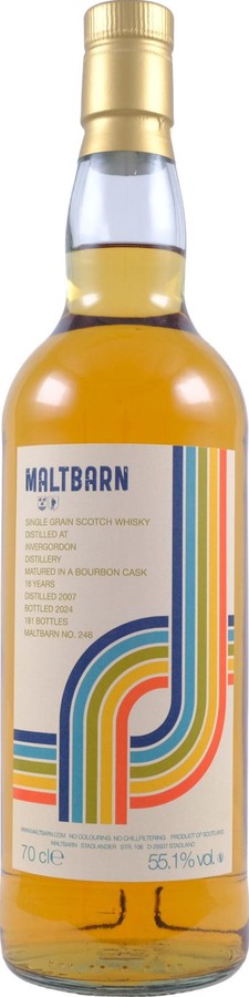 Invergordon 2007 MBa No. 246 55.1% 700ml