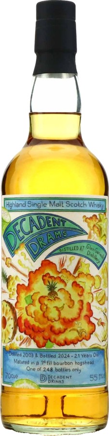 Glen Garioch 21yo DeDr Decadent Drams 55.1% 700ml